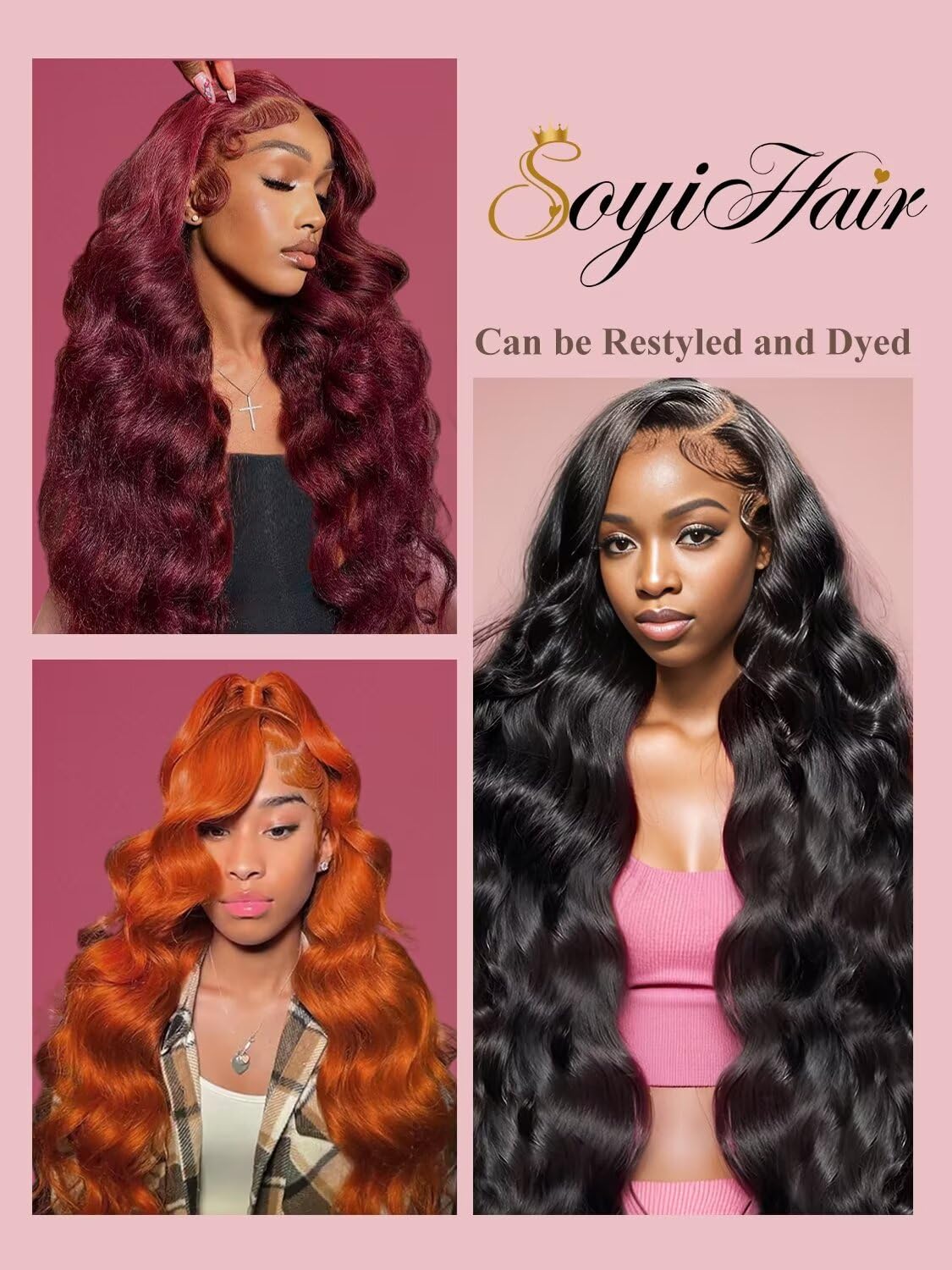 28 Inch Body Wave Lace Front Wigs Human Hair Pre Plucked 180% Density 13x4 Transparent HD Lace Front Wigs for Women Glueless Frontal Wigs with Baby Hair Natural Black Human Hair Wig