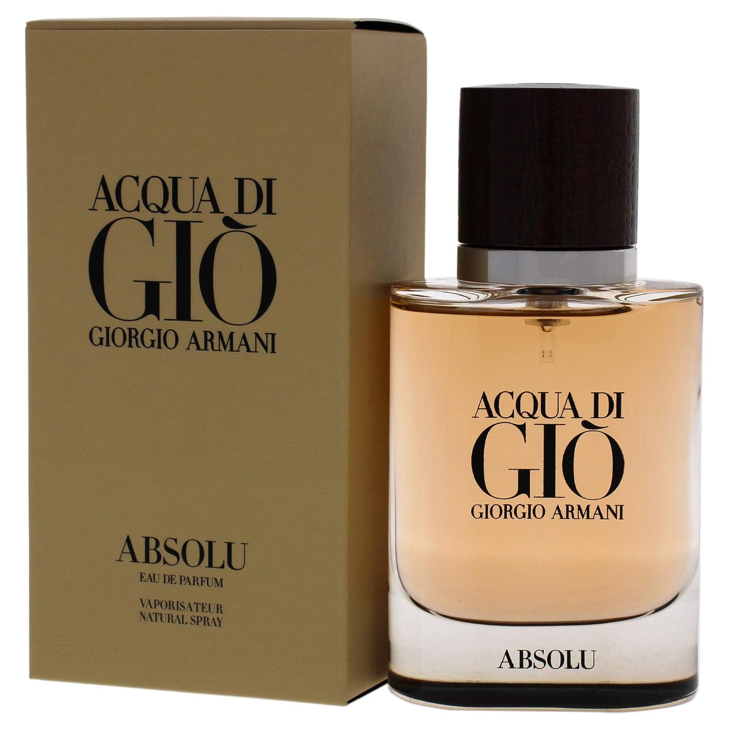 Giorgio Armani Acqua di Gio Absolu Eau de Parfum Spray for Men, 4.2 Fl Oz