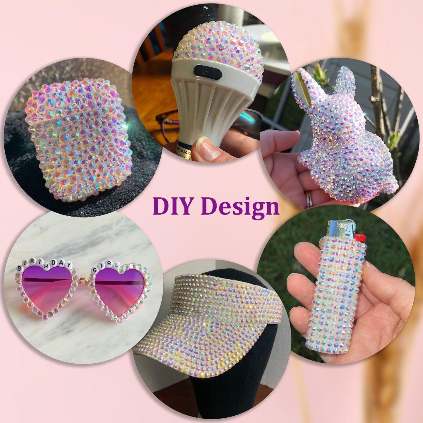 16000Pcs Resin Jelly Rhinestones with Tweezers for Crafting, Transparent AB 2-6mm Mixed Sizes Flatback Gems, Bedazzling Crystal for DIY Crafts Clothing Tumblers Mugs Shoes Fabric Nail Art