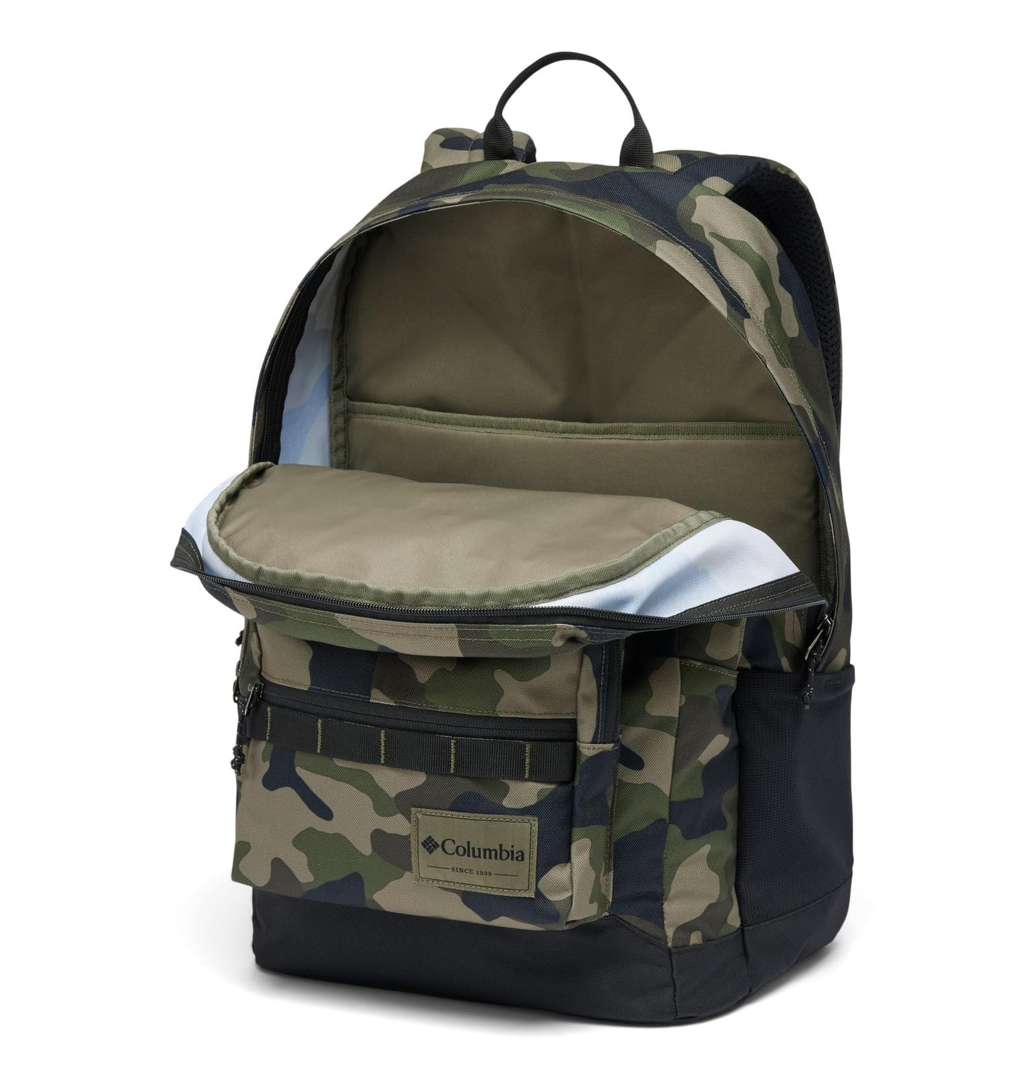 Columbia Unisex Zigzag 30L Backpack, Stone Green Mod Camo, One Size