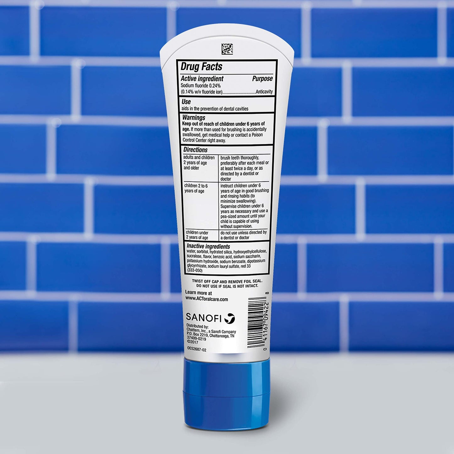 ACT Kids Toothpaste Bubble Gum 4.6oz + DenTek Kids Flossers Wild Fruit 90ct