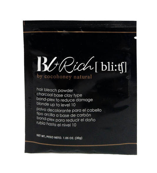 Hair Bleaching Powder for Dark Hair Lightening Blonde Hair Salon Quality Safe at Home (Charcoal 1.05 oz (pack of 1))