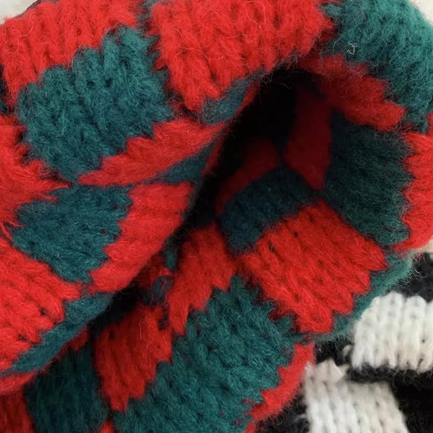 Cuffed Knit Beanie Hats for Men Women Checkerboard Plaid Womens Hat Stretch Winter Beanies Skull Cap Slouchy Warm Ski Caps Unisex