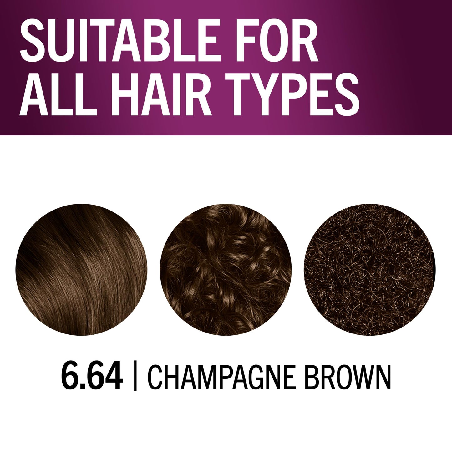 Schwarzkopf Keratin Color Permanent Hair Color, 6.64 Champagne Brown, 1 Application - Salon Inspired Permanent Hair Dye, for up to 80% Less Breakage vs Untreated Hair and up to 100% Gray Coverage