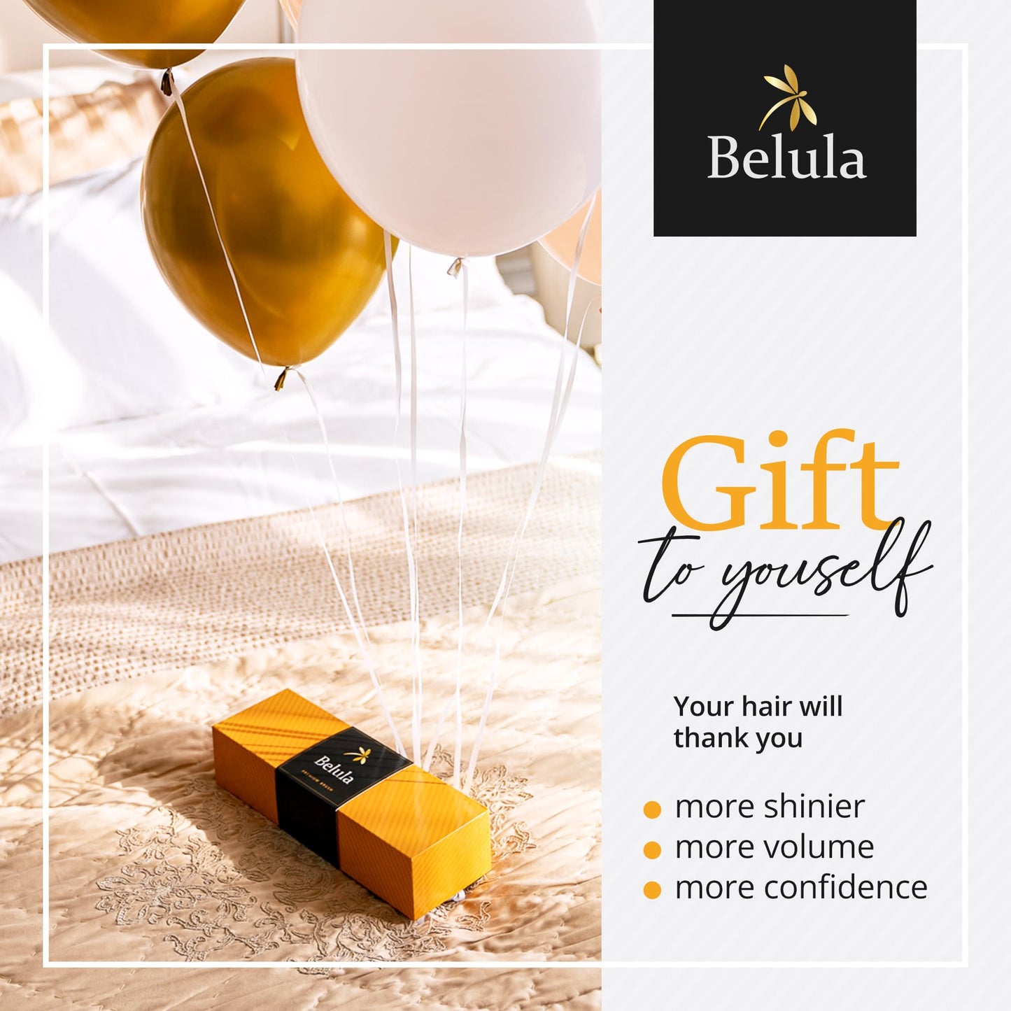 100% Boar Bristle Hair Brush for Women Set by Belula (L Size). Soft Natural Bristles for Thin and Fine Hair. Wooden Comb, Travel Bag and Spa Headband Included!