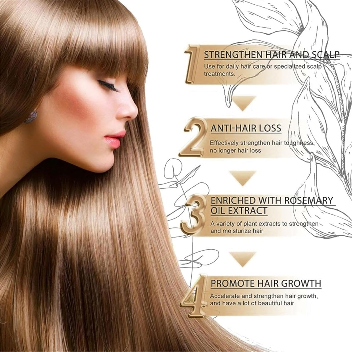 2 Pcs Remimpi Anti Hair Loss Shampoo - Routine Shampoo for Women Hair Loss, Rich in Various Plant Extracts, Anti-Hair Fall Promote Hair Growth (3)