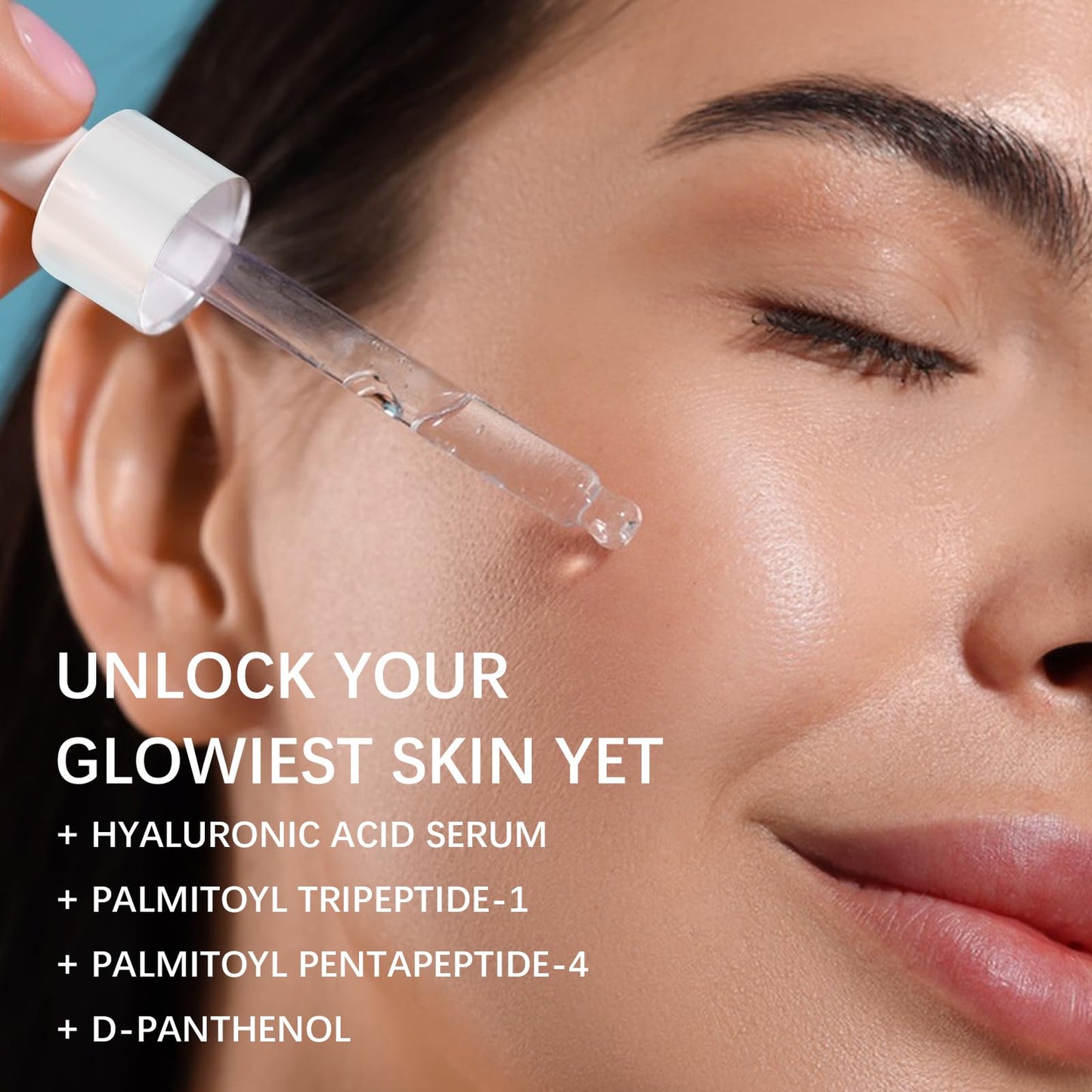 3 Pack 2% Hyaluronic Acid Serum with Advanced Peptide Complex for Optimal Hydration & Skin Balance (1fl.oz/30ml Each)