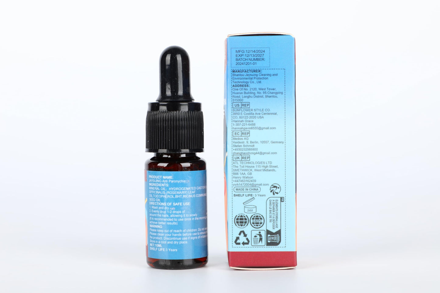 2 PCS Paronychia Oil, German Toenailcare Anti Paronychia Oil