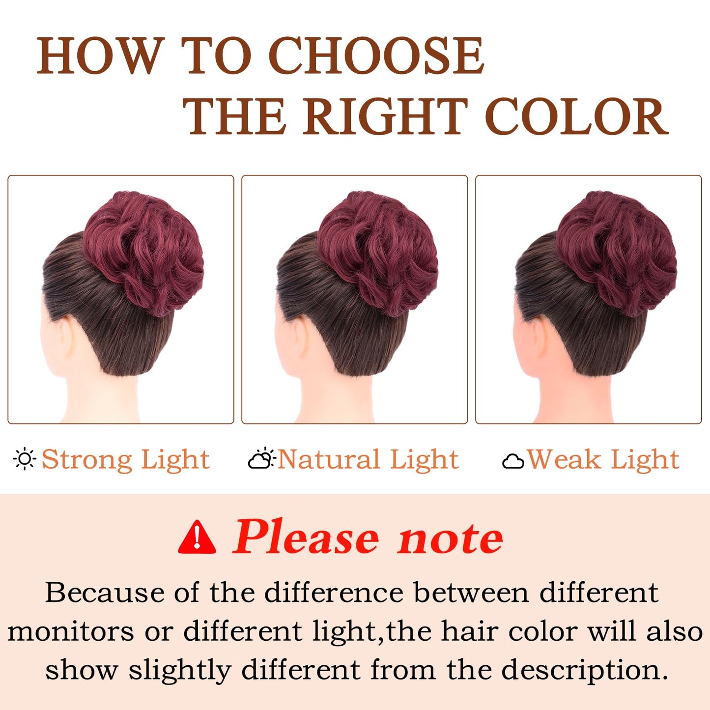 MORICA 1PCS Messy Hair Bun Hair Scrunchies Extension Curly Wavy Messy Bun Hair Synthetic Chignon Hairpieces for Women(BUG#)