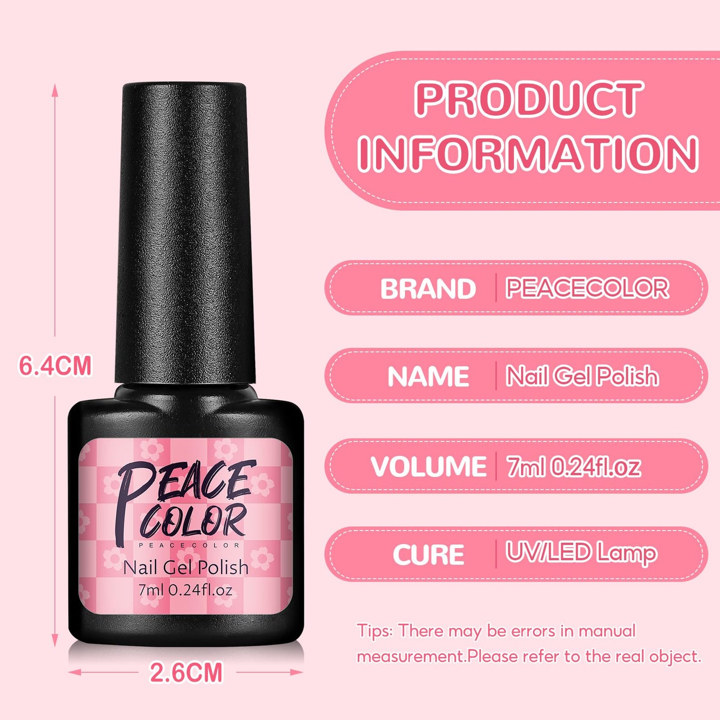 33PCs Gel Nail Polish Kit with U V Light 10 Colors Red Green Pink Gold Silver Sparkle Gel Polish Kit with 5Pcs Glitter/Matte/Glossy Top Base Coat Nail Rhinestones Stickers Manicure Gifts for Women