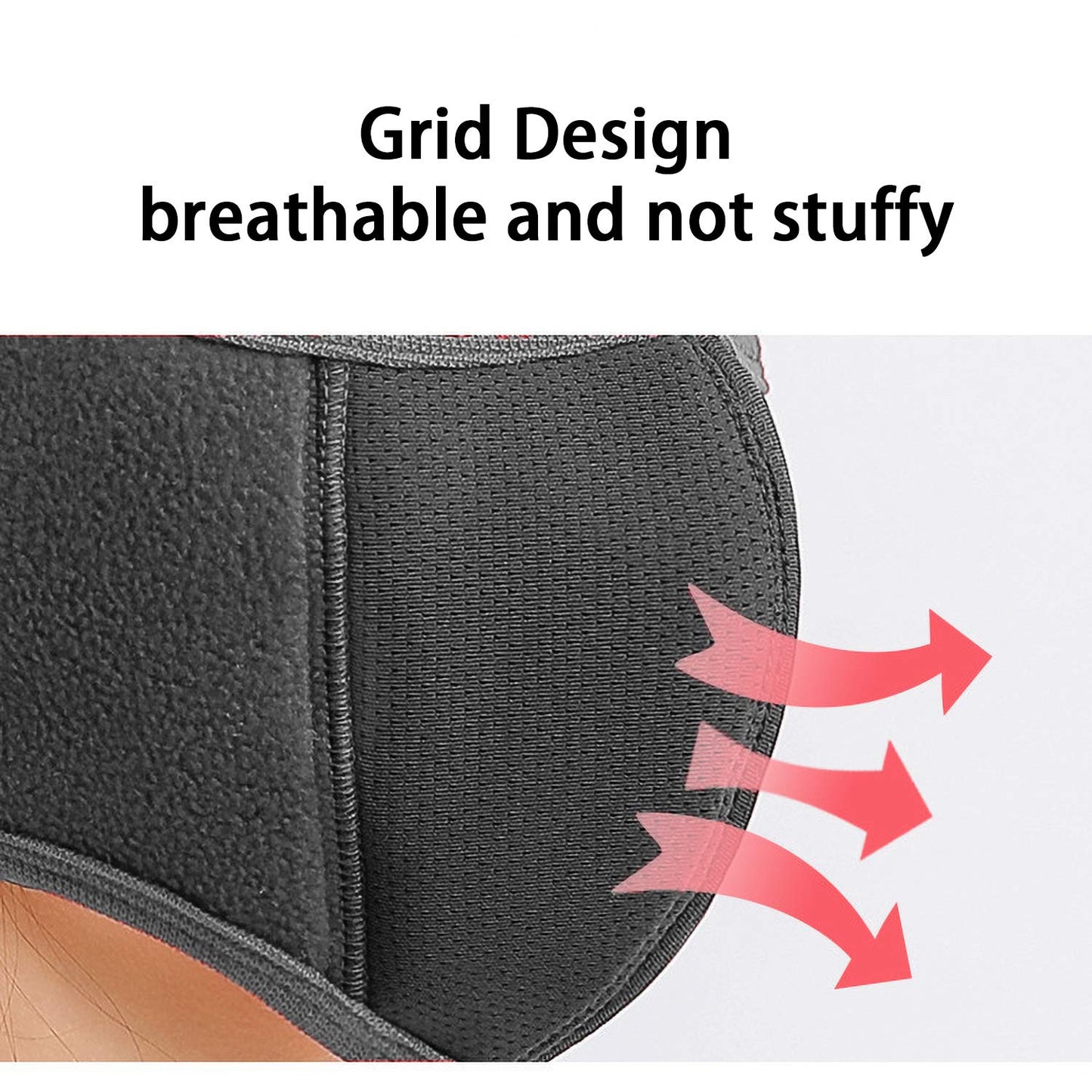 E-jades 2PCS Winter Black Half Face Mask Washable Reusable for Men Women Unisex Running,Cycling,Bicycle,Motorcycle,Skiing,Snowboard, Nose and Mouth Windproof Facemask Balaclava for Outdoor Earmuffs