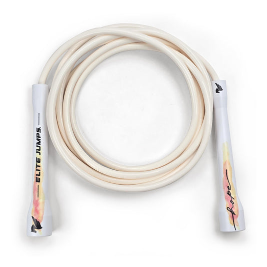 Elite Jumps | 6mm PVC Jump Ropes for Fitness | Indoor/Outdoor Adjustable Boxing Jump Rope w/Unbreakable Handles & Ultra-Durable Non-Kinking PVC | Skipping Rope for Men & Women & Boxer Rope Jump Rope