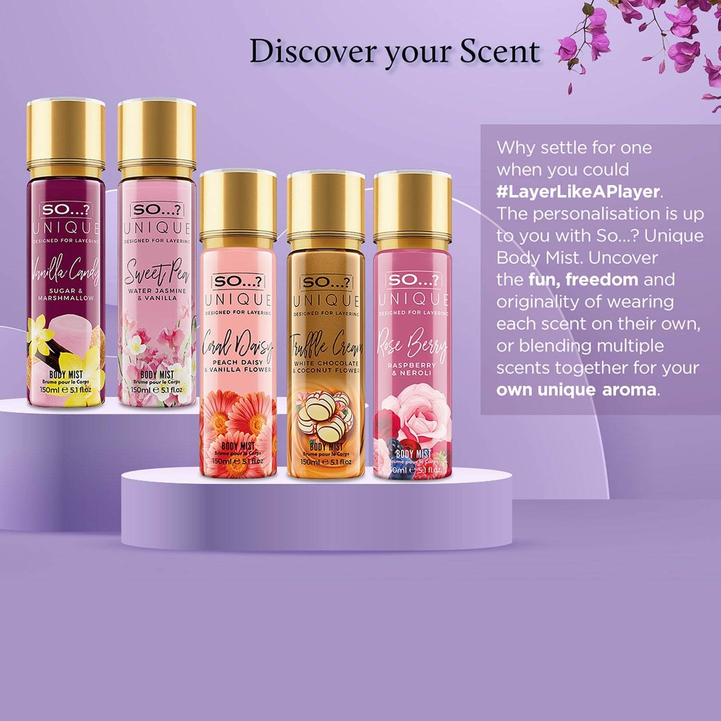So…?...? Unique Rose Berry Body Mist - Floral, Fruity Body Spray for Women - Vegan Perfume for Women with Rose, Vanilla, Musk Notes - 5.1 oz