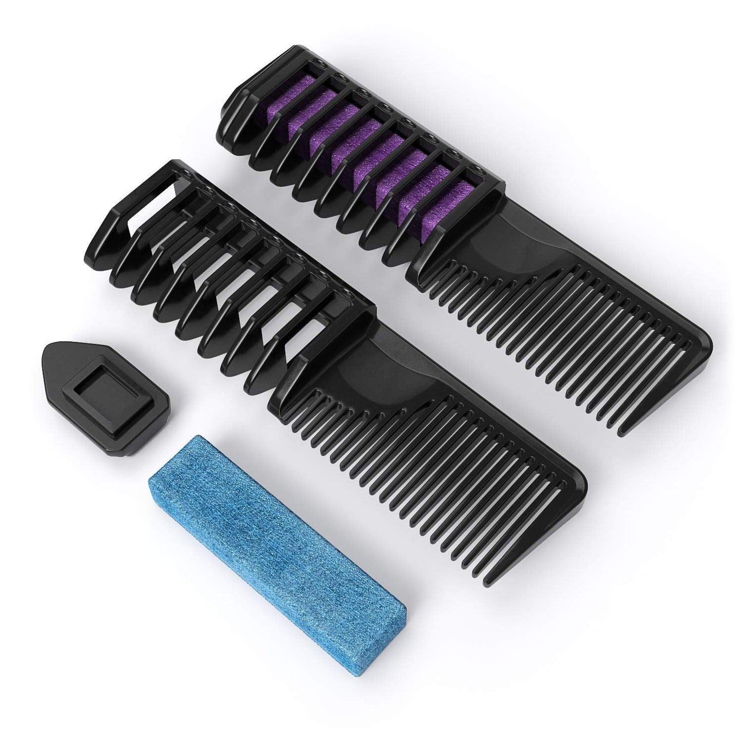 Hair Chalk Combs, Assorted Colors, set of 12