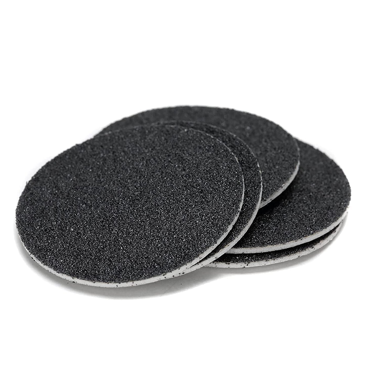 120pcs Replaceable Sandpaper Refill Discs for Electric Foot File Callus Remover Dead Skin Removal (60pcs Rough 60 Grit, 60pcs Smooth 100 Grit)