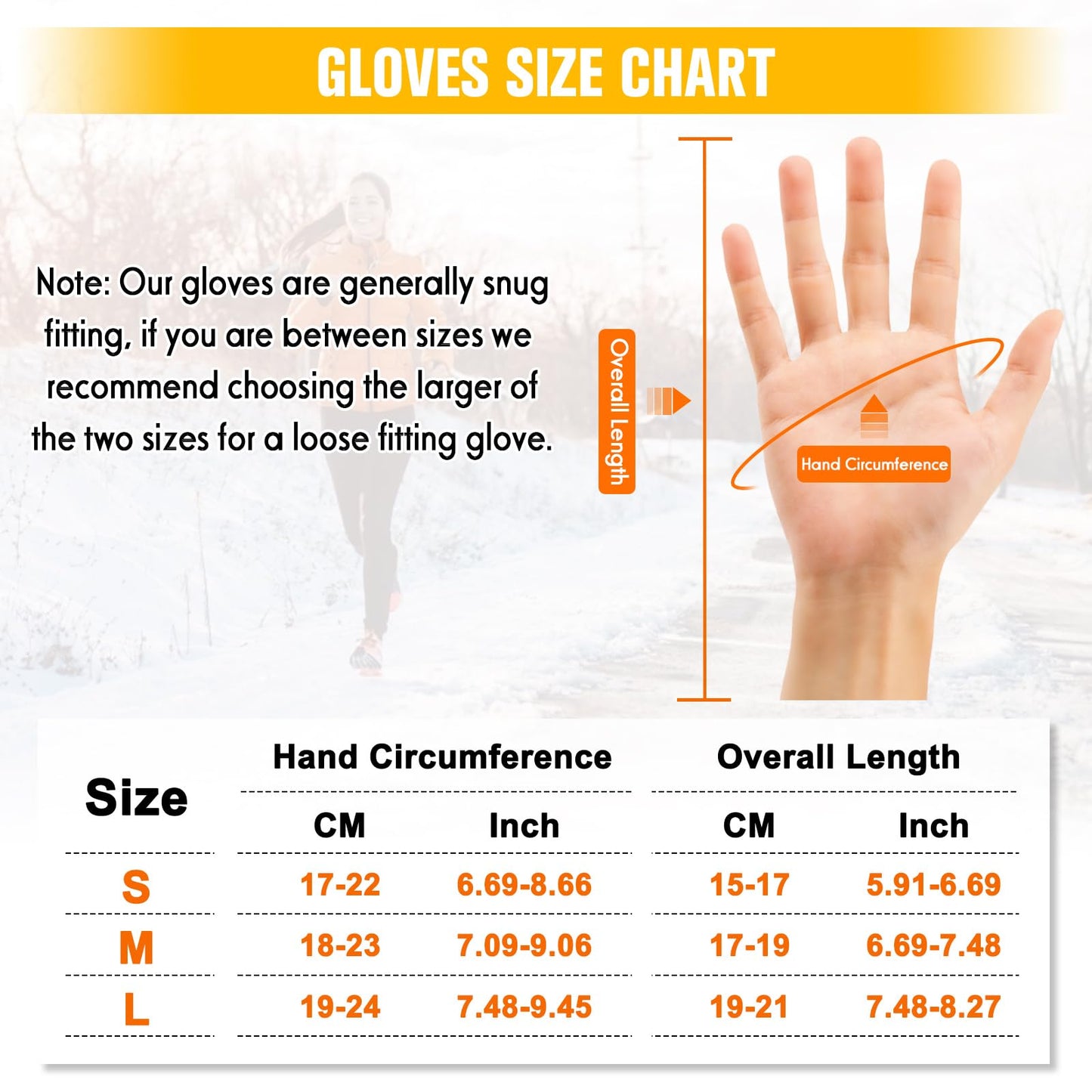 GXCROR Running Gloves Touchscreen Anti-Slip Gloves Lightweight Fleece Sports Gloves Warm Windproof Winter Glove Liner for Men and Women Outdoor