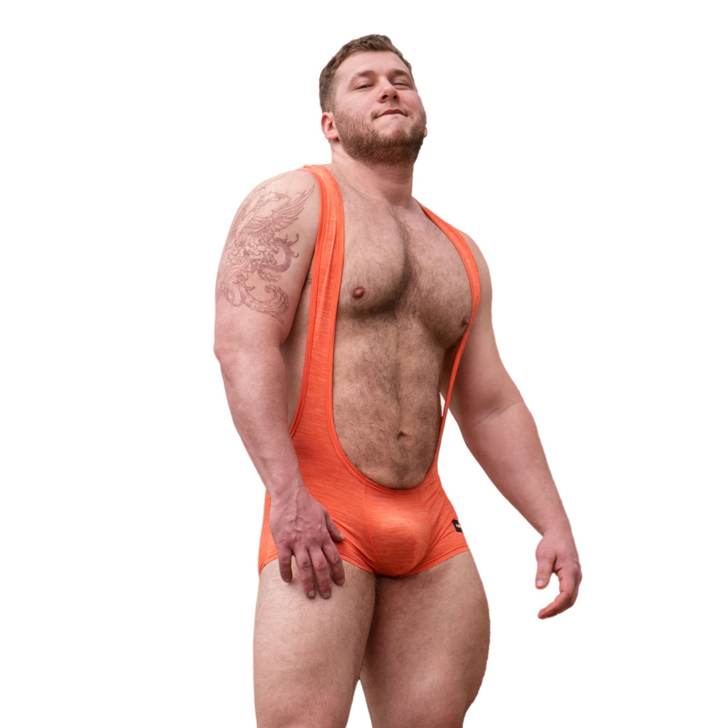 Gruff Pup Raw Contact Singlet (Red, Small)