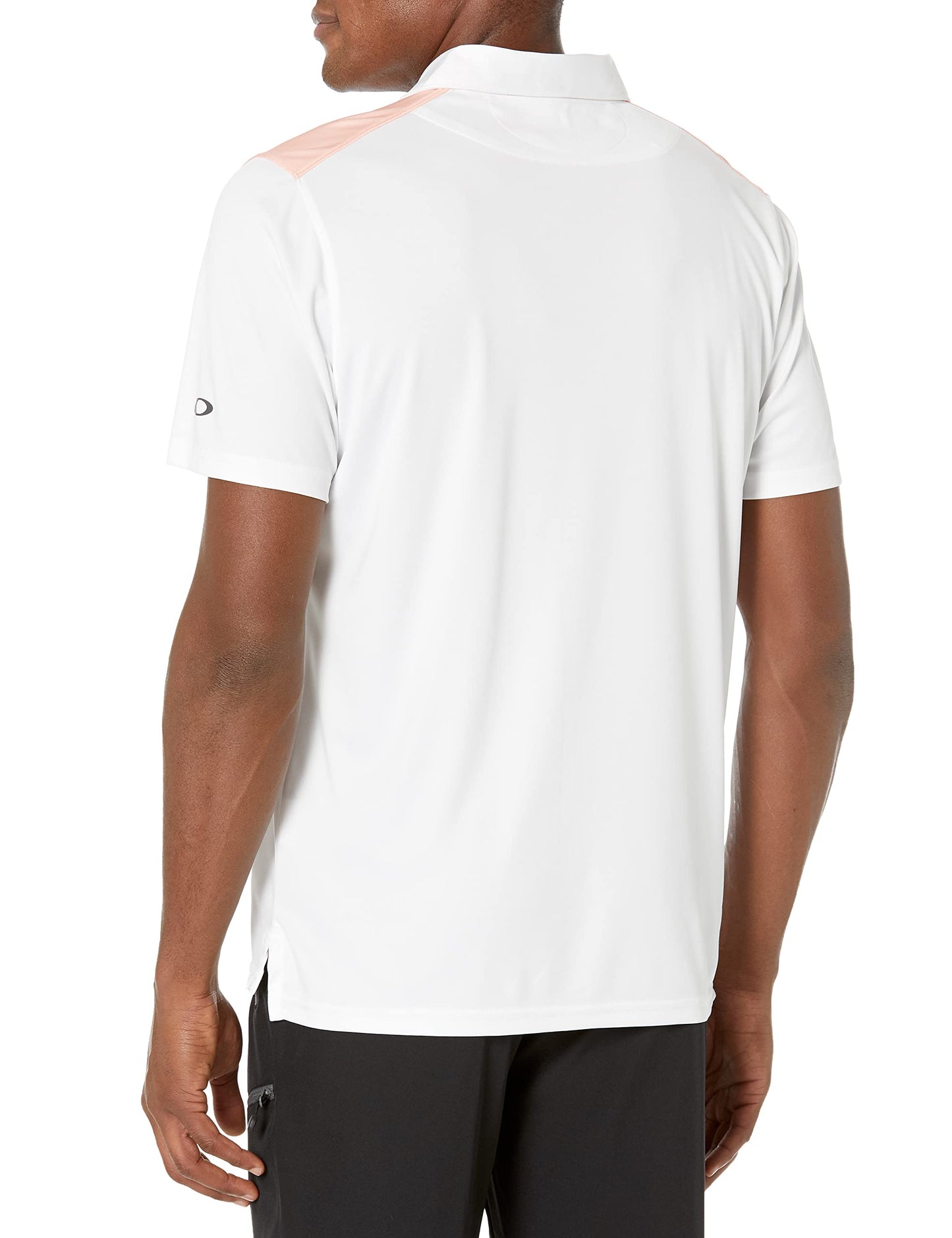 Oakley Divisonal Color Block II Polo, White, Small