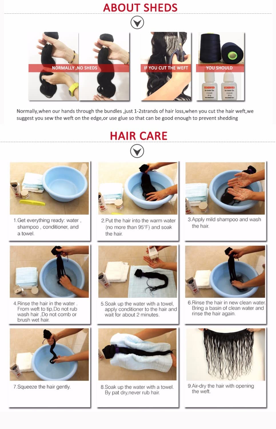 #1B Straight Human Hair Bundles 8a Grade Natural Color Double Weft Brazilian Remy Hair Weave Extensions Wet and Wavy Bundles Soft and Silky for Black Women (26 26 26 inch,3 Bundles)