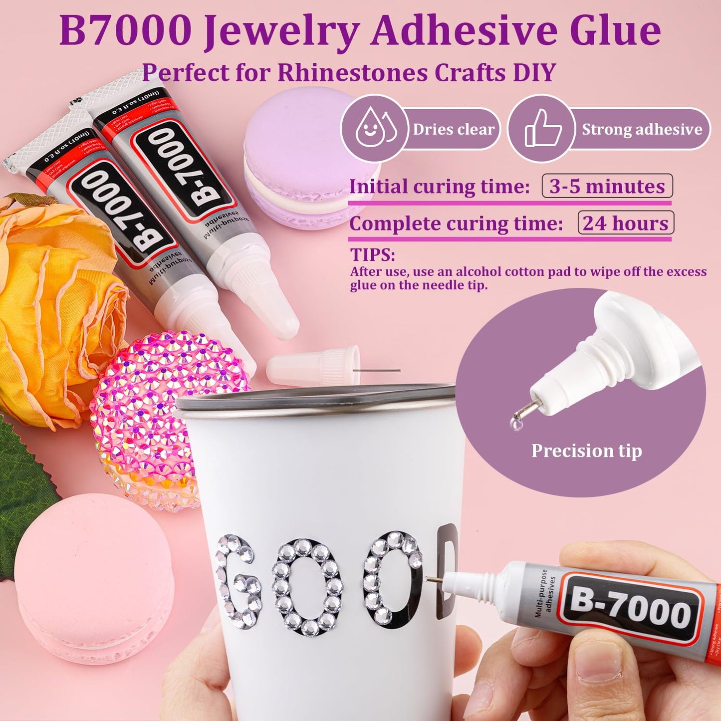 16000Pcs Resin Rhinestones with Tweezers for Crafting, Silver Clear 2-6mm Mixed Sizes Flatback Gems, Bedazzling Crystal for DIY Crafts Clothing Tumblers Mugs Shoes Fabric Nail Art