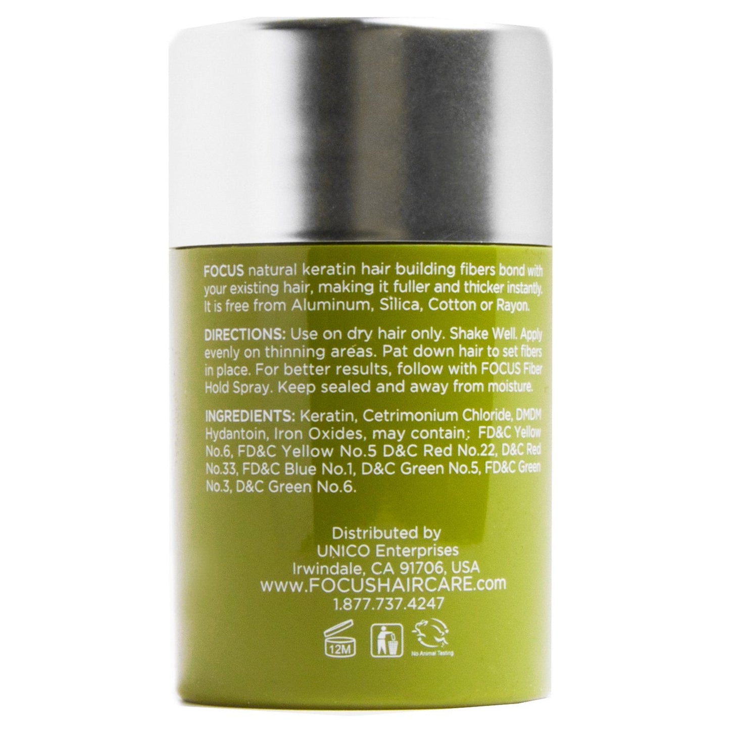 Hair Fibers for Thinning Hair - Natural Keratin Protein Hair Thickening Spray - Hair Fibers for Wavy, Curly, Coiled and Tightly Coiled Hairs - Hair Thickening Products for Women and Men