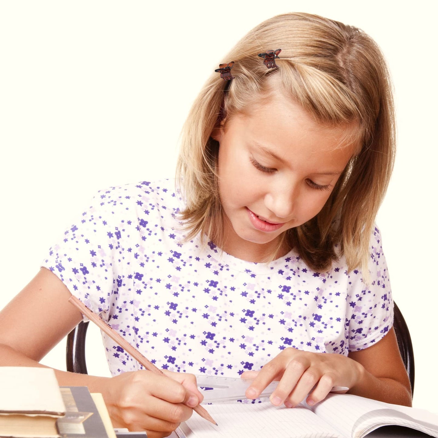 ADRIONE Small Butterfly Hair Clips for Women, 100 Bulk Pack Small Hair Clips for Women Mini Hair Clips Small Claw Clips Mini Butterfly Clips for Hair Bangs Hair Clip Mini Claw Clips for Thin Fine Hair