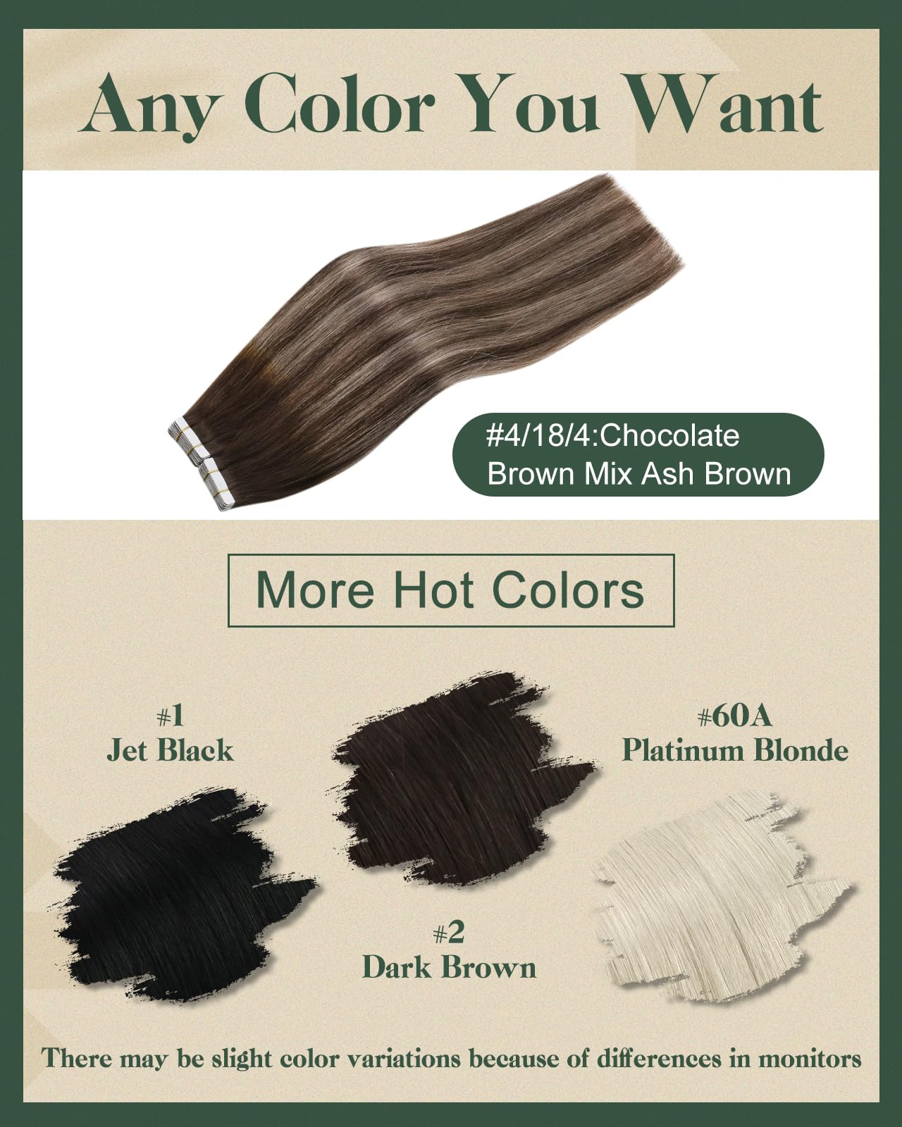 Ugeat Tape in Hair Extensions Human Hair Brown Balayage Hair Extensions Tape in Dark Brown Highlight Ash Brown Ombre Seamless Tape in Human Hair Extensions for Women Short Hair 12 inch 20Pcs 30G