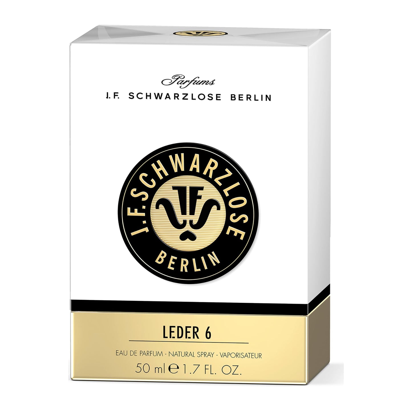 Schwarzlose Leder 6 - Unisex EDP Spray Fragrance - Long Lasting and Captivating Perfume with Bergamot, Lemon, Orange Blossom, and Nutmeg - Body Spray with Incredible and Unique Scent - 1.7 oz