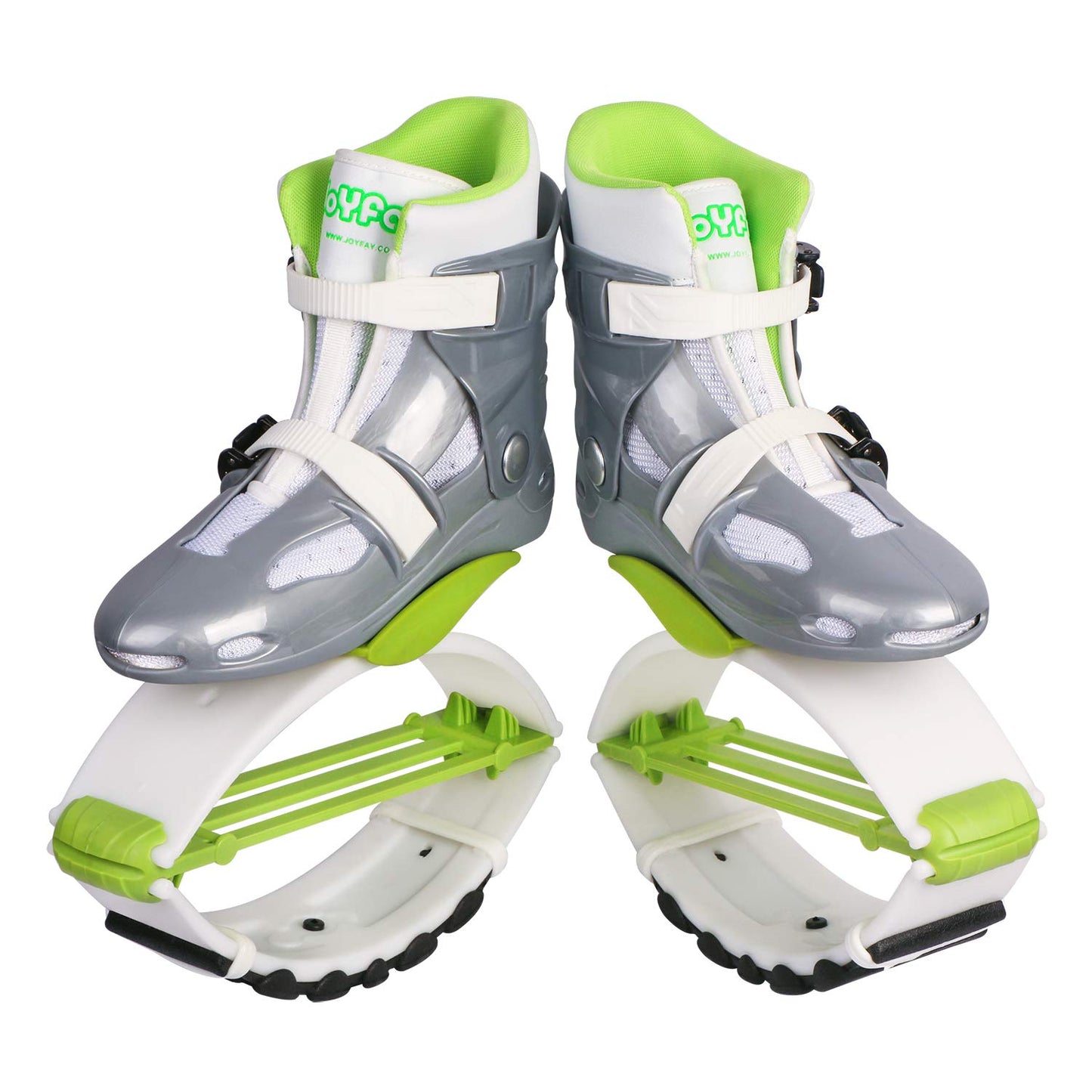 Joyfay Jumps Shoes for Fitness and Workout - Comfortable and Stylish Design - Premium Durable Materials - Unisex Design (X-Large, White/Green)