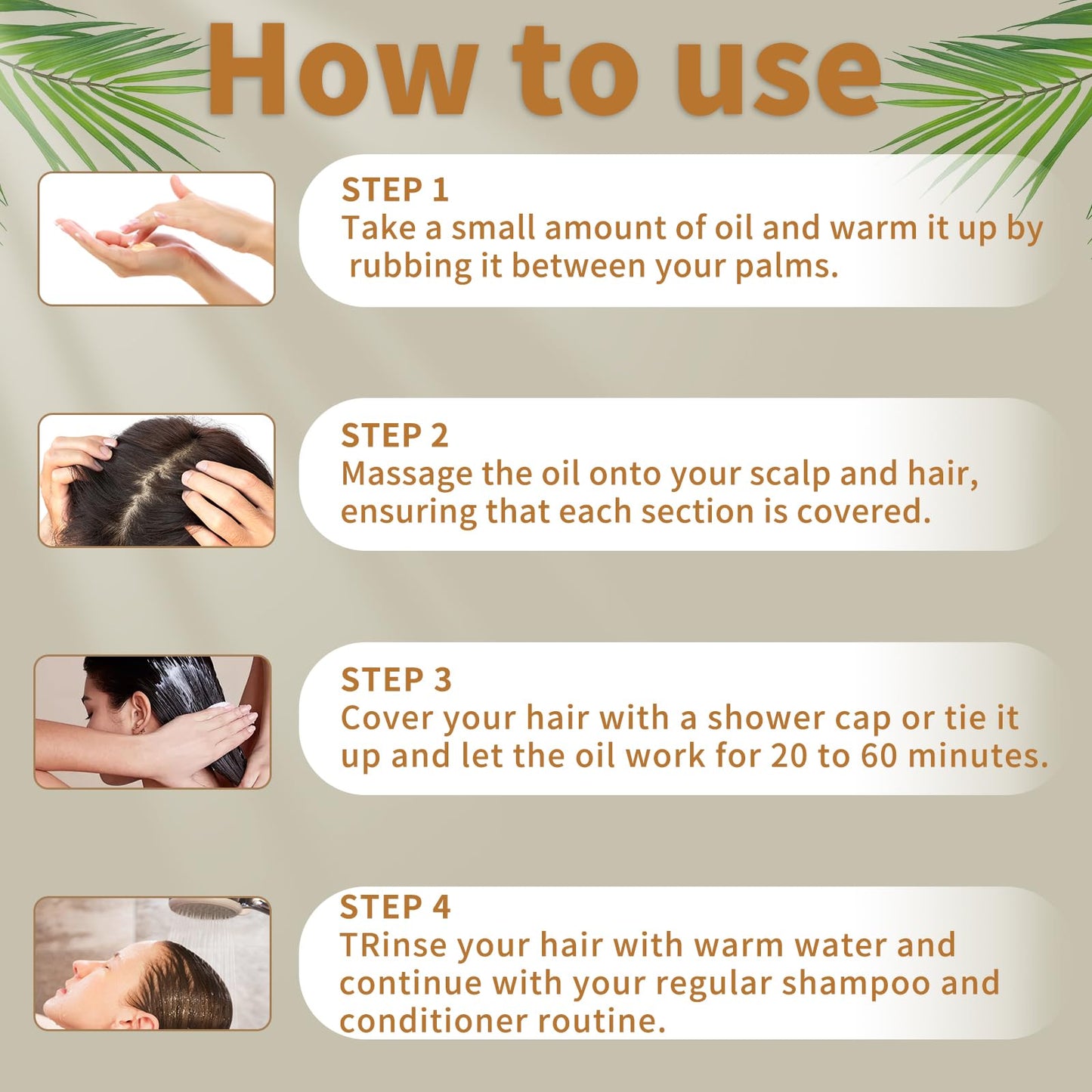 Raw Batana Oil for Hair Growth with Scalp Massager - 100% Natural Botana Oil from Honduras, Eliminate Hair Split Ends, Restores Damaged Hair and Scalp, Enhances Hair Radiance Nourishment 120 G