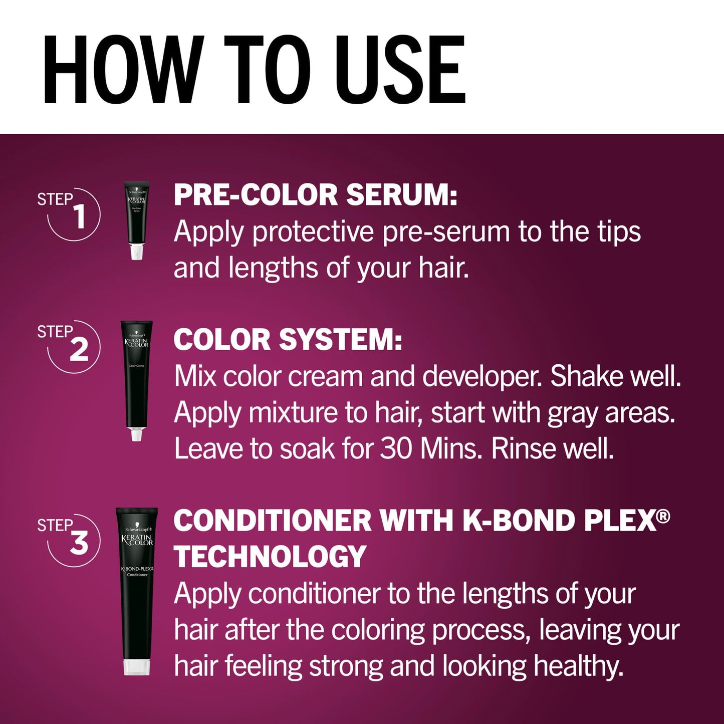 Schwarzkopf Keratin Color Permanent Hair Color, 6.64 Champagne Brown, 1 Application - Salon Inspired Permanent Hair Dye, for up to 80% Less Breakage vs Untreated Hair and up to 100% Gray Coverage