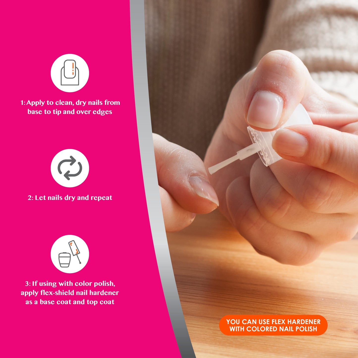Nutra Nail 5 to 7 Day Growth Treatment & Invisible Flex Hardener