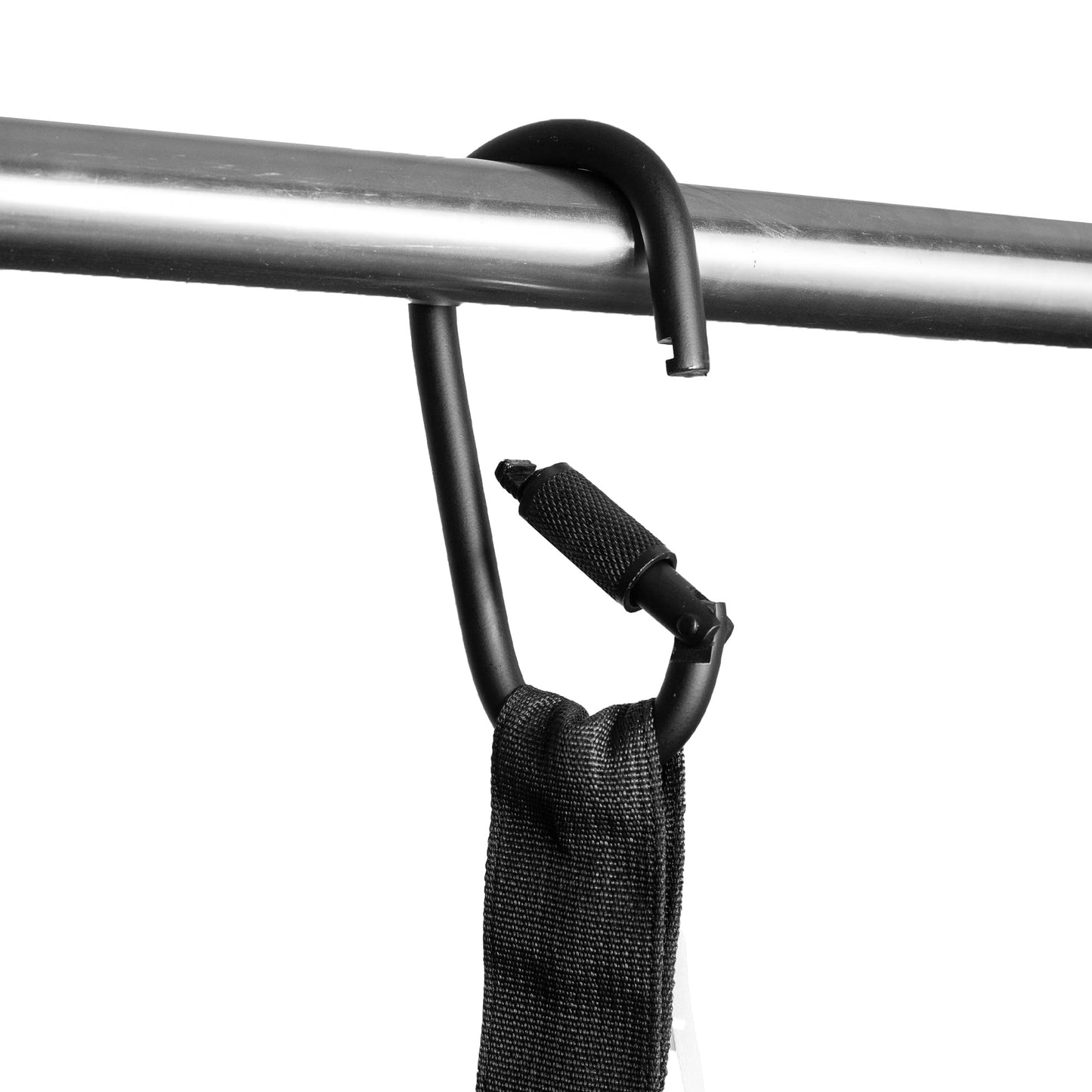 Gymreapers Hanging Ab Straps For Core Strength and Abdominal Training - Padded Adjustable Arm Supports For Bodyweight Exercises (Red)