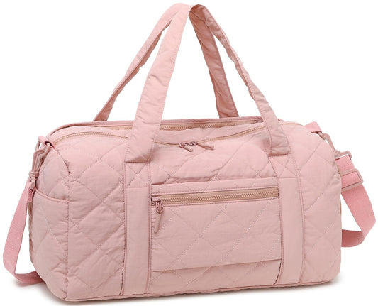 BLUBOON Duffle Bag Girls Kids Cute Gym Bag with Shoes Compartment & Wet Separation Waterproof Sports Overnight Travel Bag