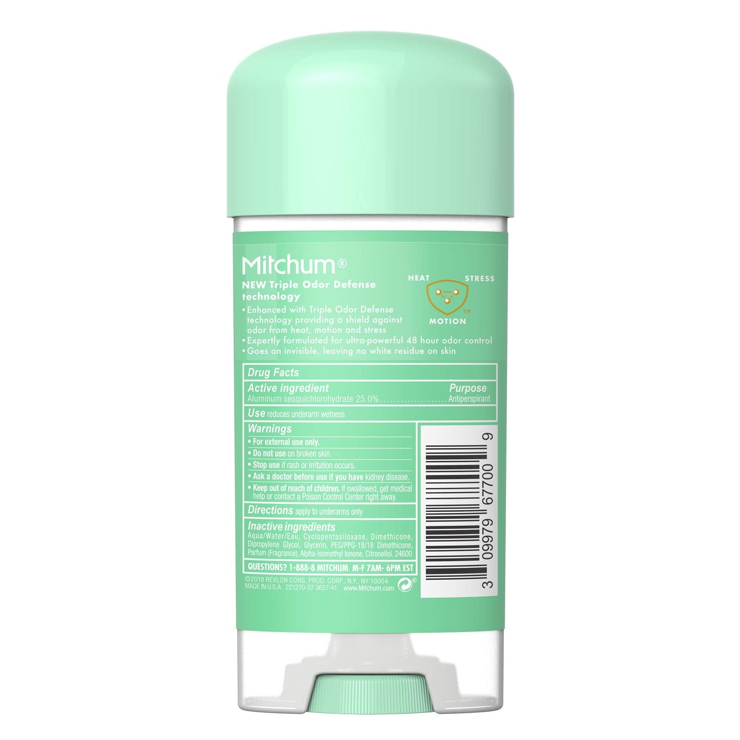 Mitchum Women Gel Antiperspirant Deodorant, Shower Fresh, 3.4oz.