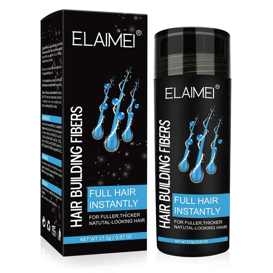 Hairline powder Hair fiber natural hair fiber Apply to men women Get thick hair Conceals Hair Loss (Dark Brown)