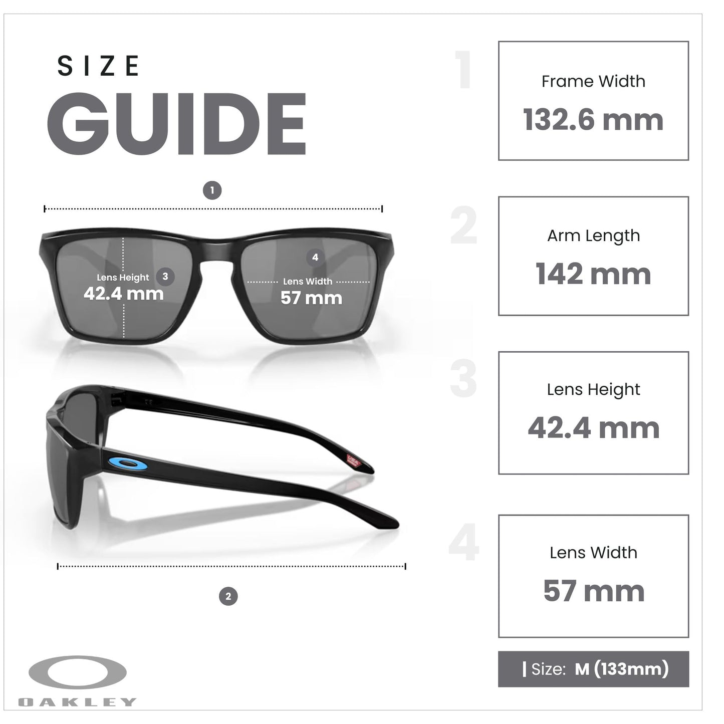 Oakley Sylas OO9448 944823 57MM Black Ink/Black Iridium Polarized Rectangular Sunglasses for Men + BUNDLE Accessory Leash + BUNDLE with Designer iWear Eyewear Kit