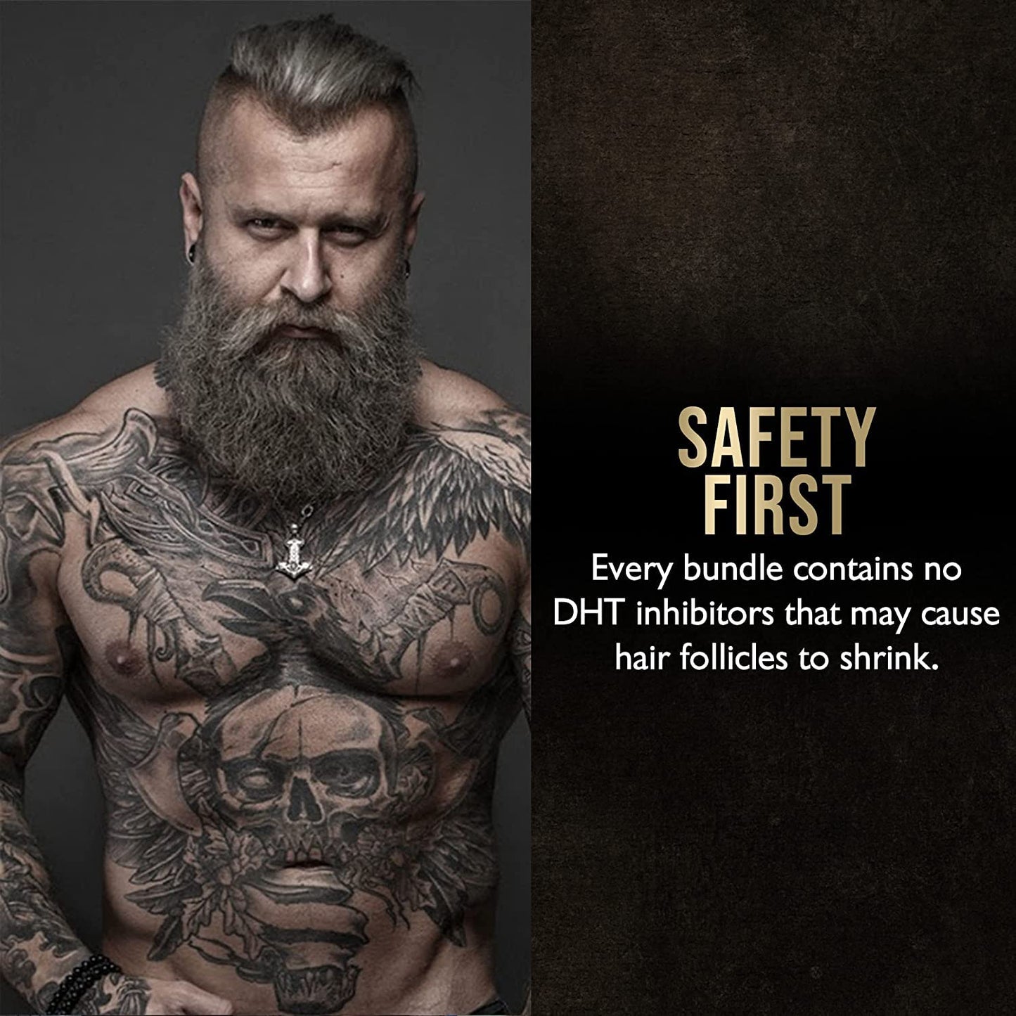 The Beard Struggle - Day Liquid Tonic Beard Oil - Silver Collection (Alfheim's Forests) - Beard Oil for Men - Moisturize, Softens Hair, Reduces Itch - Day Time Beard Growth Oil (1 Fl oz)