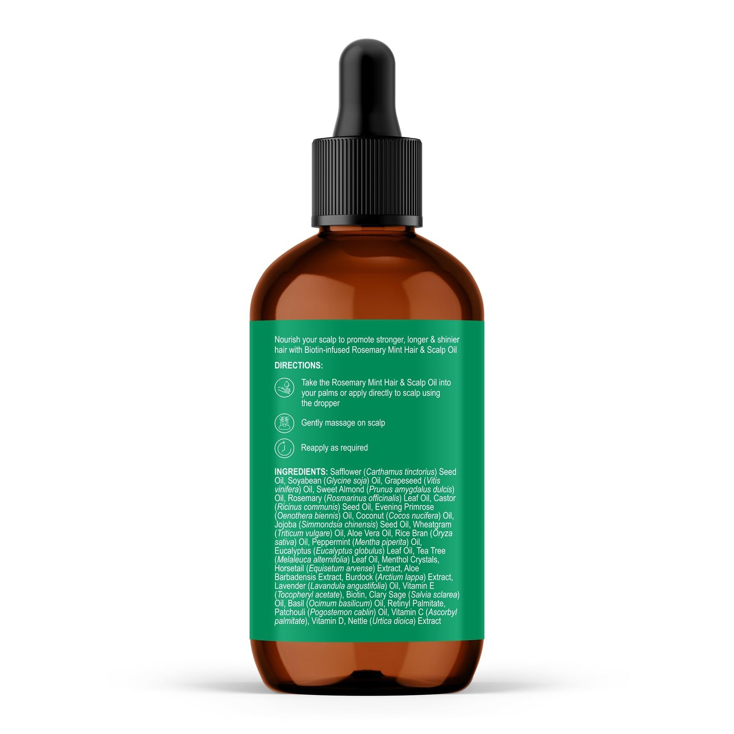 Botanic Hearth Rosemary Mint Hair & Scalp Strengthening Oil (2 fl oz) | Natural Hair Growth & Scalp Treatment | Nourishing & Strengthening Essential Oils for Thicker, Healthier Hair
