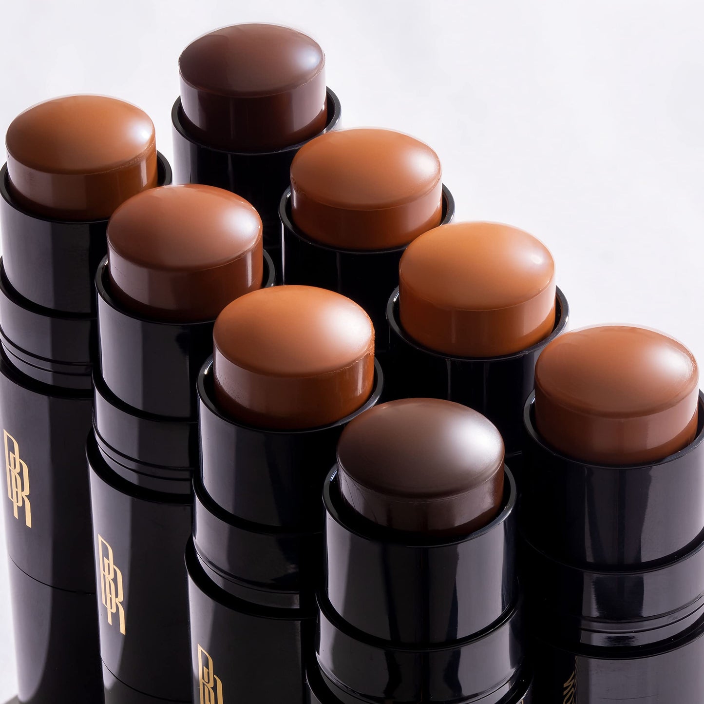 Black Radiance Color Perfect Foundation Stick with Soft Brush Applicator Duo – Buildable, Blendable Versatile Pigment-Rich Formula - Cashmere