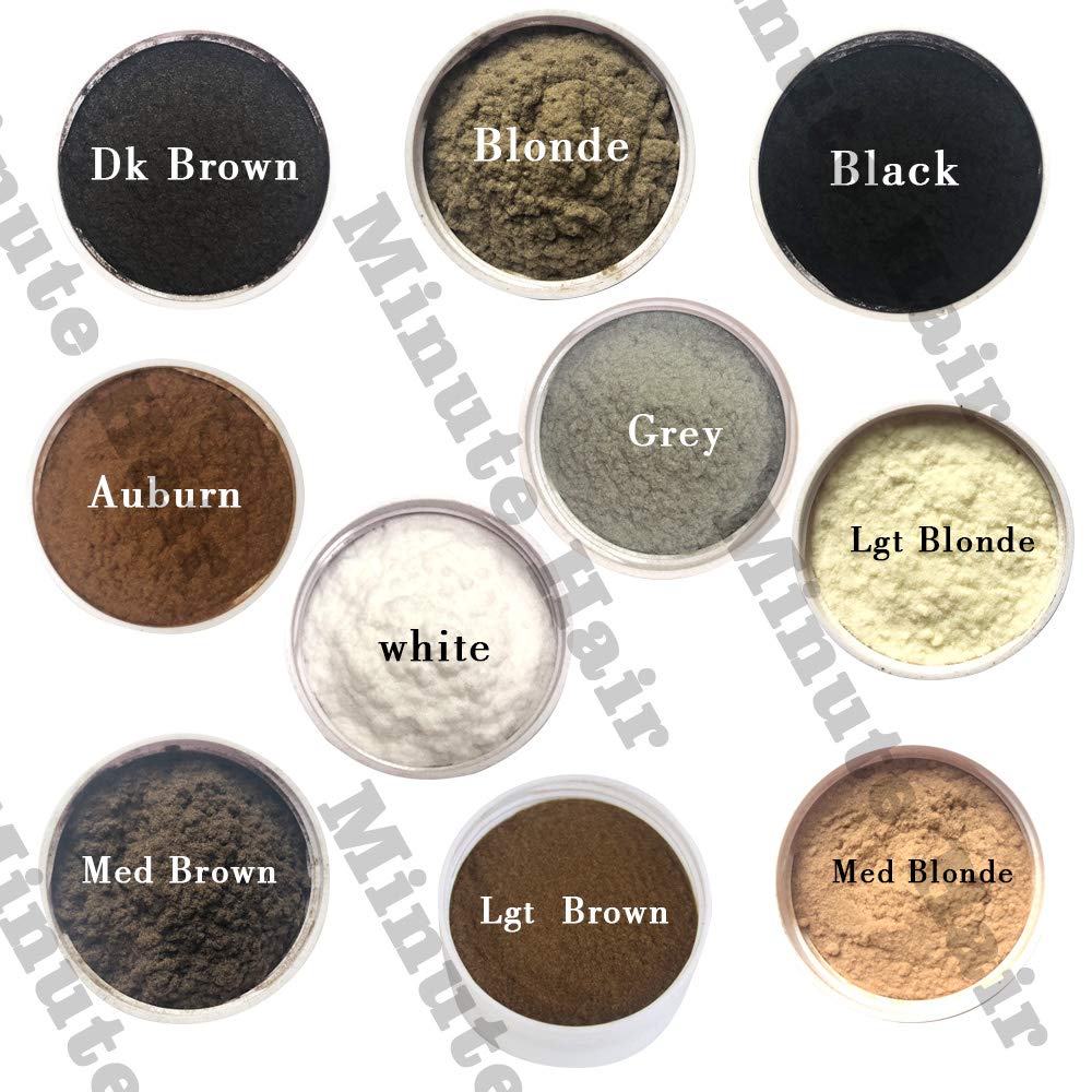 Hair Building Fibers Auburn 57 Grams (2 oz) Minute Hair Refill Hair Loss Concealer That You Can Use for Your Bottles From Competitors Like Toppik, Xfusion (Auburn)