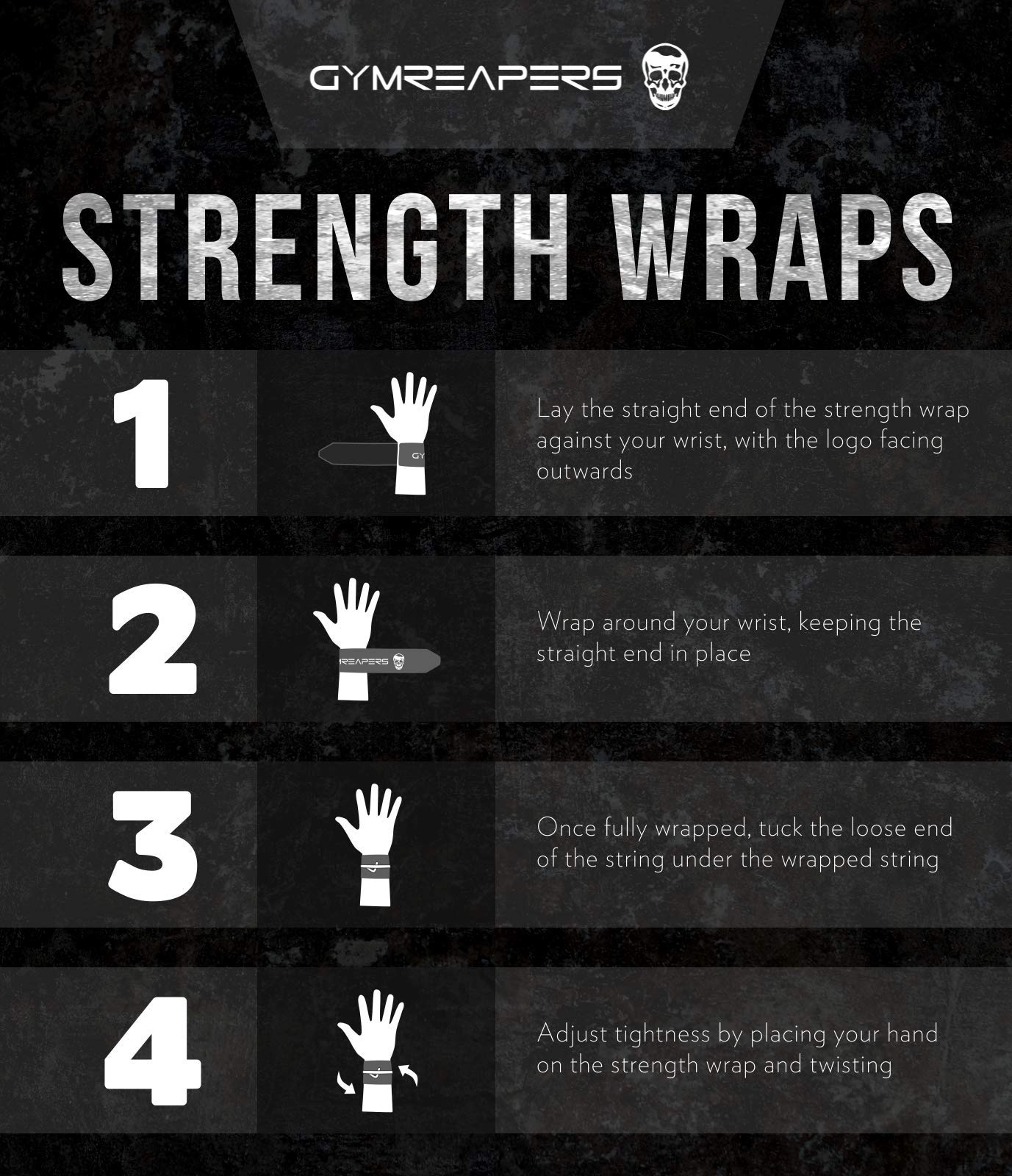 Gymreapers Strength Wrist Wraps for Cross Training, Olympic Lifting, Strength Training, WOD Workouts - Strong Wrist Support for Men and Women - Fits All Wrist Sizes | Men and Women (Desert Tan)