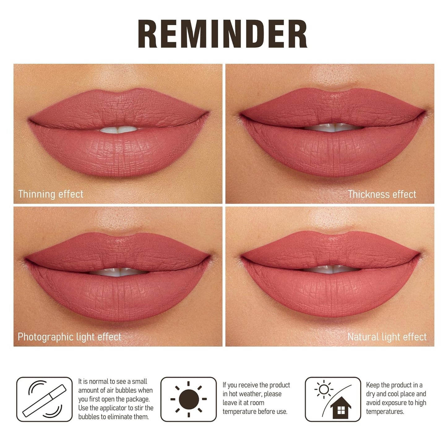 HANLADY Dark Burgundy Long Lasting Lipsticks for Women Pigmented Smudgeproof Transferproof Vegan Cruelty Free Lip Makeup (A47 Flamingo, 1 Pack)