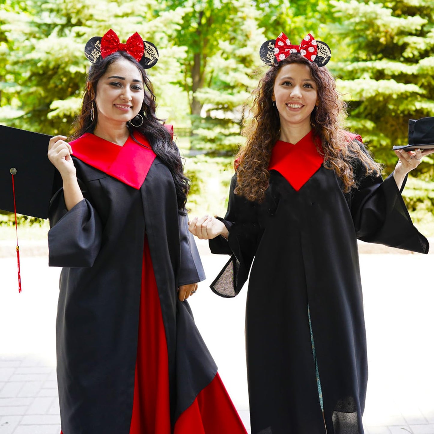 MADO 2024 Graduation Mouse Ears Headband for Park, Unisex for Women, Girls, and Kids, All Ages, 1 Count (Pack of 1), HAIRBAND, 2024-mini