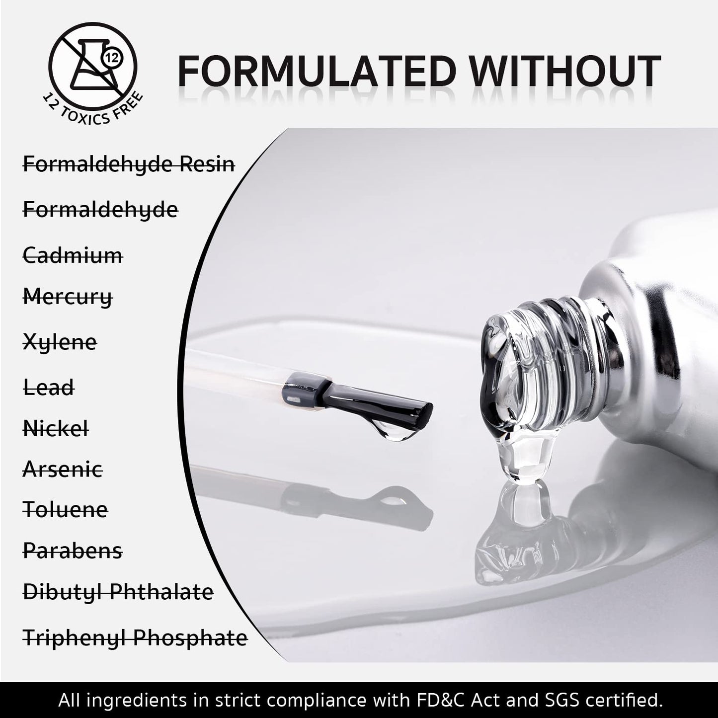 GAOY Matte Gel Top Coat for Gel Nail Polish, 16ml No Wipe Matte Finish for Long Lasting UV Gel Nail Art DIY