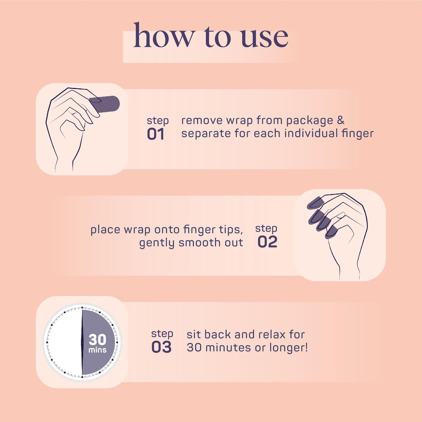SpaLife Japanese Camellia Oil & Vitamin E Nail Cuticle Wrap 6-Pack (60 Count) - Moisturizing Nail Masks, Dermatologist Recommended, Hydrating Cuticle Repair Mask for Brittle Nails, Nail Spa Treatment