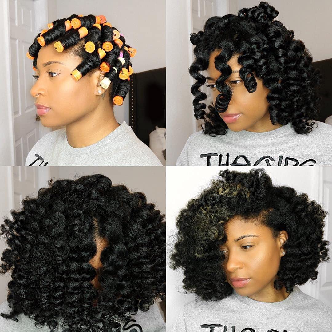 100pcs Perm Rods Set - 5 Sizes Cold Wave Rollers for Natural Curling, Styling and Hairdressing (Orange, Purple, Gray, Blue, Yellow)