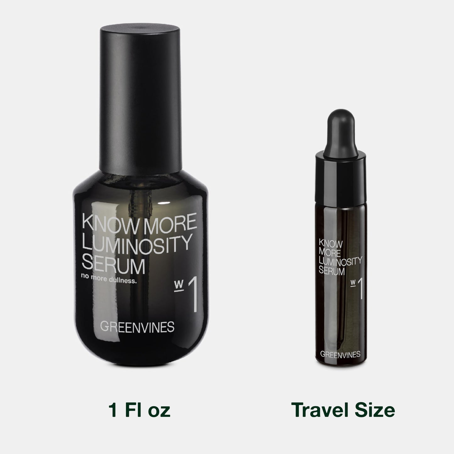 Greenvines Luminosity Hydrated & Anti-Aging Serum | Prevent Pre-mature Aging Sign for Smooth, Radiant Skin | Sensitive, Damaged Skin Work | 0.3 Fl oz