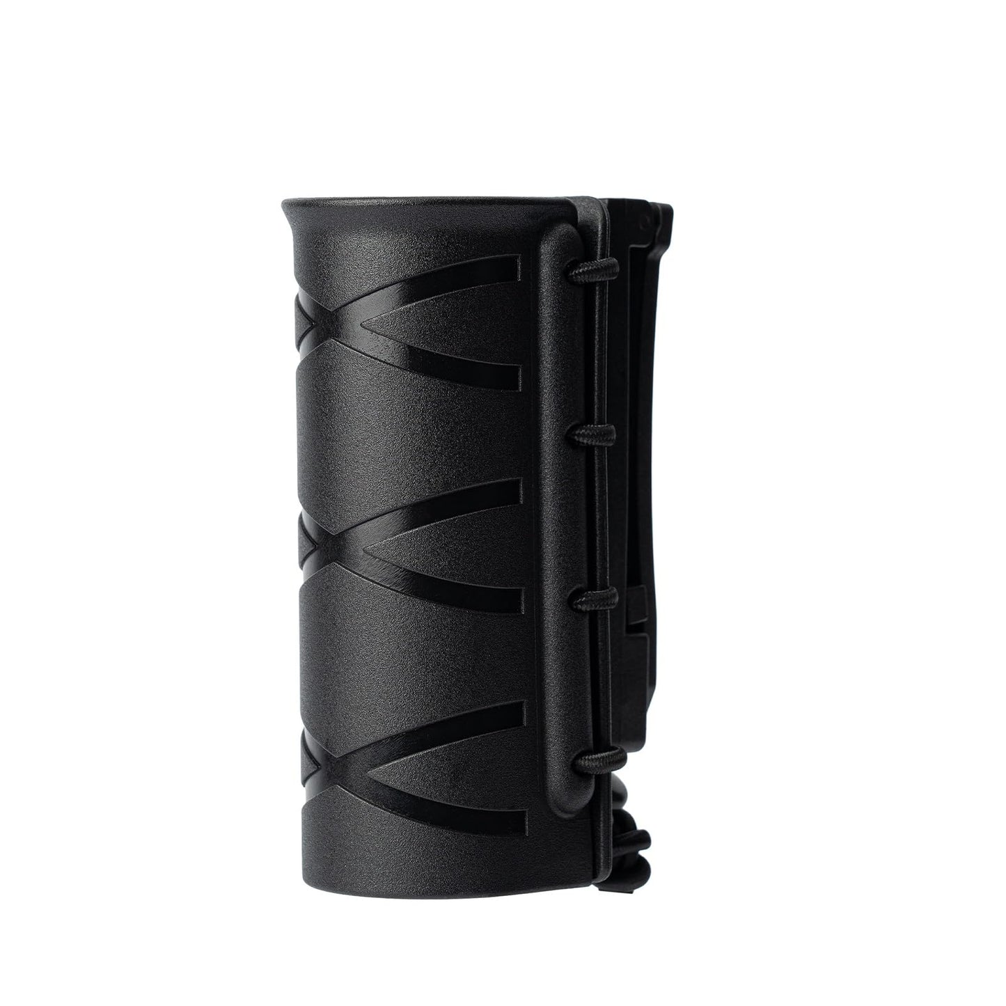 TACNEX Open Top OC/Mace Spray Holster for Duty Belt Quick Release Pepper Spray Case MK4 Canister Holder Polymer Carrier Sheath for Law Enforcement Police Prison/Correctional Officer Security Guard