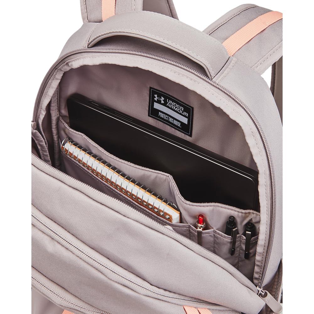Under Armour Unisex-Adult Hustle 6.0 Backpack, (015) Tetra Gray/Tetra Gray/Gray Matter, One Size Fits Most